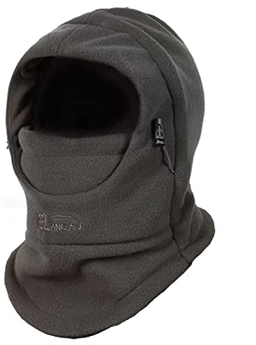TRIWONDER Cagoule Polaire Enfant Hiver Tour de Cou Chapeau Ski Cache Cou Bonnet Écharpe Balaclava Chaud Coupe-Vent pour Garçon Fille Sport Snowboard (Vert)