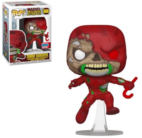 pop Funko Marvel Zombies 666 Zombie Daredevil 2020 Fall Convention Exclusive