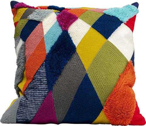 Kare Design Kissen Diamonds Multi 45x45cm Deko, Stoff, 45x45x5cm