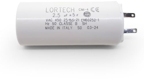 Condensateurs 2,5 μF pour volet roulant toutes marques - couple moteur 6 Nm - fabriqué en Italie