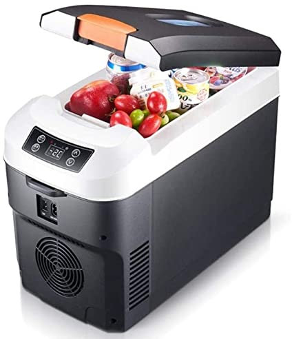 XYEJL 12L/15L/20L/25L/35L Refrigerador del Coche, Nevera Portátil Eléctrica 12/24/220V, para Coche, Camping, Camión, Barco Y Hoga, Aire Libre Camping,25L
