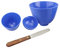 DenFactory Lab Silicone Mixing Bowl Cup Silicone Dental Plaster Spatula Alginate Mixing Equipment