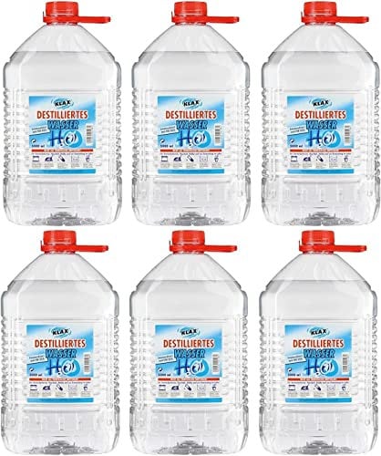 30 Liter destilliertes Wasser + 1 Microfasertuch