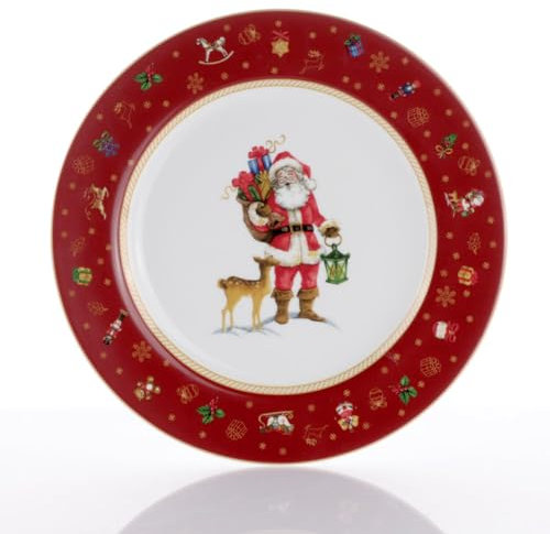 WEISSESTAL PIATTO TONDO 31CM WINTER GIGT NATALE