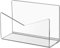 5 Deaktivieren Sie Post-Sortierer | Posthalter in Acryl Mail Organizer Arbeitsplatte - Acryl kleine Desktop-Sorter, Clear Bill Money Divider für Cash-Umschlag, Acryl Handyhalter zum Aufladen
