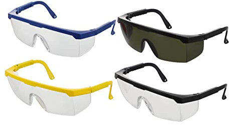 PACKOVE 8St Schutzbrille Einwegbrille Anti-Fog-Linse Augenschutz Schnapsgläser Einweg Sicherheitsgesichtsbrille Brillen Anti-Schock-Brille Outdoor-Brille winddicht Anti-Wind und Sand Abs