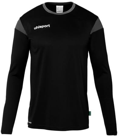 uhlsport Unisex Squad 27 Langarm Trikot, Schwarz/Anthra, 3XL EU