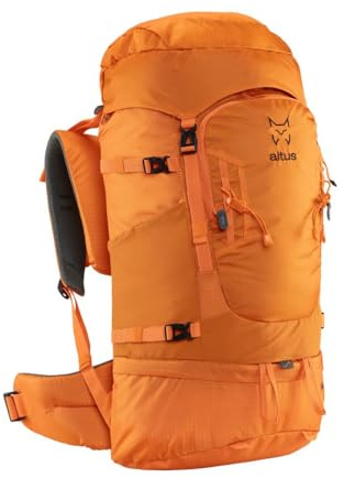 Mochila de travesia con espalda ventilada de 50 L. C: NARANJA T: U