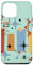 Hülle für iPhone 14 Pro Max Retro Mid Century Modern MCM Vibe Ästhetische Kitsch Kunst