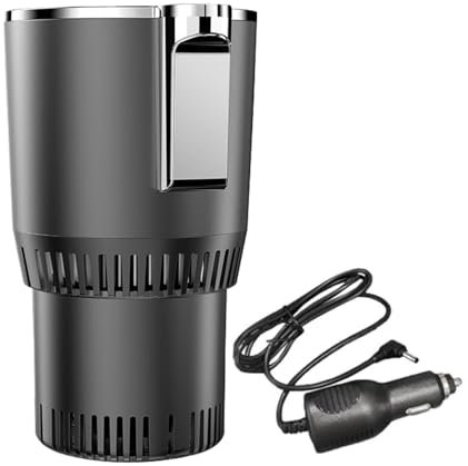 Enfriador de tazas para automóvil, Calentador de café para automóvil - Enfriador de portabotellas de agua 2 en 1 para automóviles - Expansor de taza de coche, soporte para bebidas, soporte para botell