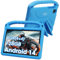 weelikeit Tablette Android 14 de 10 pour enfants, 8 Go (4+4) de RAM + 128 Go de stockage, batterie longue de 6000 mAh, double caméras, excellente tablette pour les tout-petits, étui inclus (bleu)
