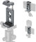 CAMOLO Soporte de teléfono móvil para Gopro, Soporte Universal de Metal 2 en 1 para teléfono móvil con Adaptador de Montaje en frío y Tornillo 1/4 para iPhone, GoPro, Selfie, grabación