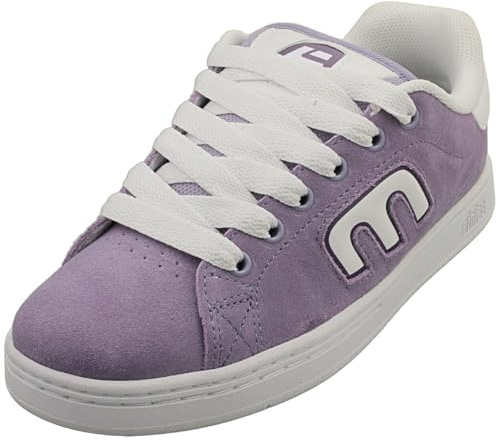 Etnies Callicut W's – weiblicher Heritage-Skate-Stil, aufgeblasener Look, Chunky 90er Jahre Atmosphäre, verstärkte Cupsohle, gedämpftes Gefühl, tägliche Sneakers 2025