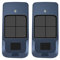 2pezzi Telecomando per cancello Compatibile con BFT Mitto Cool C4, 4 canali, 433 Mhz, Rolling Code, modello D112318.