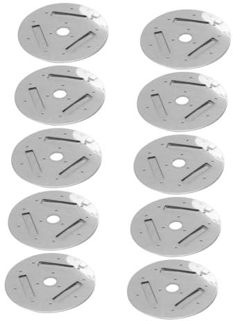 Abaodam Replacement Kettle Whistle Piece 10pcs Stainless Steel for Teapot Lid Easy Installation Accessory