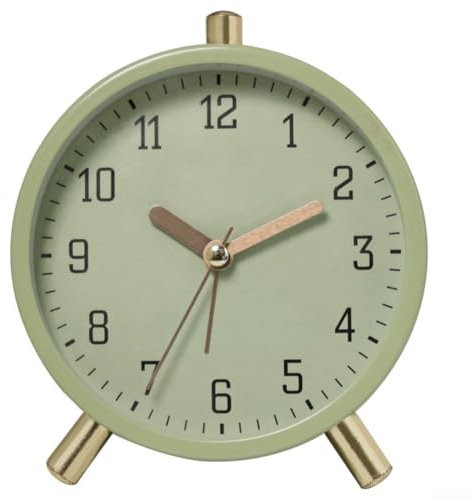 Kinderwecker mit Creative Touch Kompakte Größe und geräuschloser Bedienung für jeden Raum (Grün)