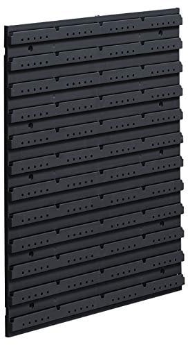 Allit 457090 Schlitzplatte, Endloswand ProfiPlus Endless 54, Wandplatte für Lagersichtboxen