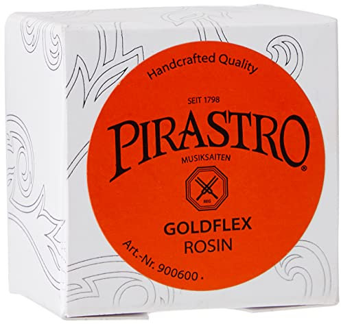 Pirastro P900600 Colofonia per violino Goldflex, qualità artigianale per suonatori di violino professionisti e studenti, colofonia di alta qualità realizzata in resina naturale per musicisti