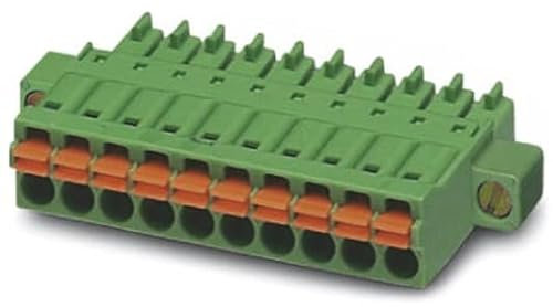 Phoenix Contact FMC 1.5/5-STF-3.5 Steckbarer Klemmenblock Steckverbinder 5-Kontakte 3.5mm-Raster Gerade, Packung a 50 Stück