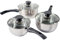 NEW 3PC PRIMA STAINLESS STEEL COOKWARE SAUCEPAN PAN POT SET KITCHEN MILK COOK
