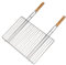 Campingaz 205702 - Cesta de parrilla rectangular, doble mango, 48 x 27,5 cm