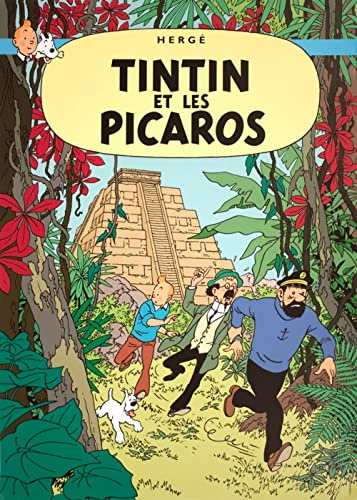 Poster Herge Les Aventures de Tintin: Tintin et Les Picaros, 69,8 x 49,5 cm
