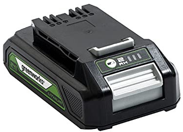 Greenworks Tools Battery G24B2 (Li-Ion 24 V 2.0 Ah Rechargeable Powerful Battery Suitable for All Devices of the 24 V Greenworks Tools Series)