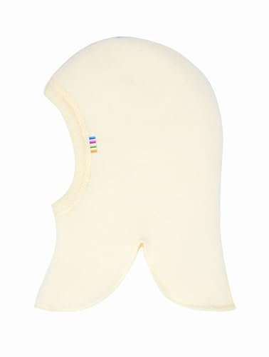 Joha Schlupfmütze - Wolle, Kinder, 50 cm, Weiß