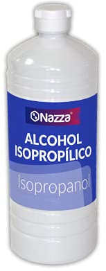 Alcohol Isopropílico Puro 99,9% - Limpia contactos electrónicos y NO deja residuos - Isopropyl Alcohol líquido limpia gafas y cristales - 1 L Envase Plástico