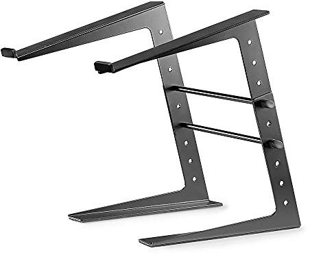 Thor CS001 Supporto per laptop DJ Supporto per controller per notebook in metallo nero
