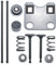 AUMEL Juego de tapas de protección de vástago de placa de válvula para Motor de cortacésped Honda GX160 GX200 5.5HP 6.5HP Reemplace 14791-ZE1-010.