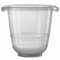 Tummy Tub Badeeimer/Babybadewanne für Früh- Neugeborene und größere Babys/Badewanne Kunststoff transparent/kippsicher und rutschsicher/ab Geburt bis 36 Monate, Design:grau