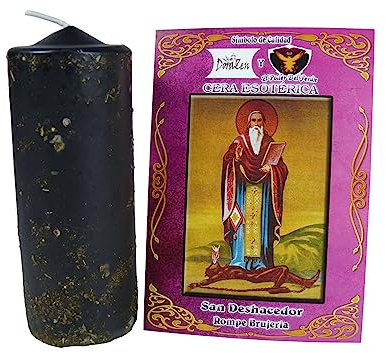 Velón Herbóreo San Deshacedor - Ritual para Romper brujerías y Eliminar energías negativas - Las Velas de Mariano