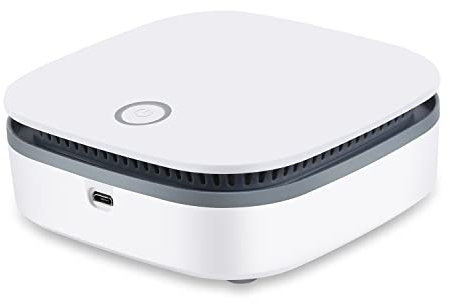 SZFY-TAIOW Purificador de aire de ozono, mini generador de ozono, esterilizador ambientador para ozono, ambientador de iones de ozono, apto para coches, frigoríficos, cocinas