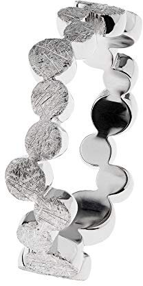 Ernstes Design Ring R581 evia Edelstahl mattiert 6 mm Damenring