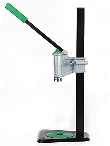 Manual Bottle Capper Tool for Home Brewing,Heavy Duty Strong Metal Easy Action Bench Bottle Capper, Adjustable Height Beer Bottle Capping Machine