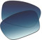 EZReplace Verres de rechange pour lunettes de soleil Oakley Holbrook OO9102 (verres polarisés), Dégradé bleu - Non polarisé, taille unique