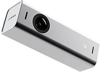 LUMINA Webcam 4K : Webcam de qualité Studio alimentée par l'IA. Ayez fière Allure à Chaque Appel vidéo. Compatible Mac et PC (Argent)