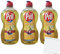 Pril Kraft Gel Zitrone 3er Pack (3x450ml Flasche) + usy Block