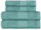 Victorio & Lucchino Juego de Toallas 100% Algodón - 2 Toallas Baño Ducha 70x140cm + 2 Toallas Lavabo 50x100cm - Color Verde Esmeralda