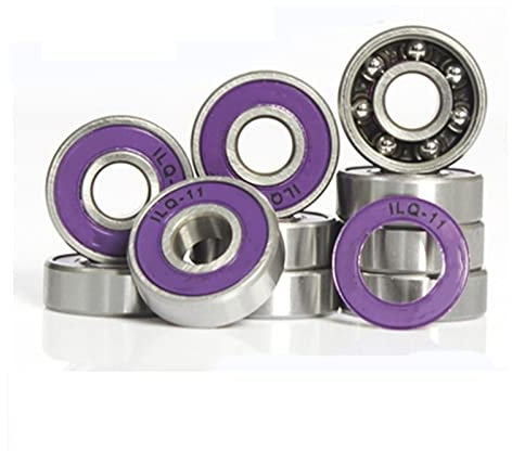 ZAAHH Kugellager ILQ-11 608ZZ Rillenkugellager 8 x 22 x 7 mm Chromstahl Skates Kugellager ABEC-11 Slalom Sliding