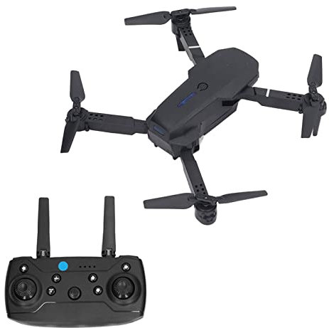 4-Achsen-RC-Drohne mit Dual-4K-HD-Kamera für Erwachsene, Anfänger, 3D-Rotation, Faltbarer FPV-RC-Quadrocopter mit Schwebeflug mit Hoher Positionierung, Flugbahn, APP-Verbindung