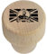 19mm 'King's Coronation Union Jack Flag' Wooden Bottle Stopper/Cork (BS00025205)