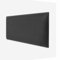 DecoNest Wandkissen, Wandpolsterung, Wanddekoration, Bettkopfteil, 3D-gepolstertes Wandpaneel 100 x 20 cm Graphit