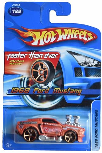 Hot Wheels 1968 Ford Mustang, schneller als je zuvor #128
