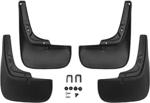 KFBJM 4 Stück Auto Schmutzfänger für FIAT Ducato 2012 2013 2014, Fahrzeug vorne und hinten Spritzschutz Protection ZubehöR Kotflügel Bausatz