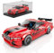 Mould King 27072 Technik Speed Champion Drift Auto Klemmbausteine M8 Rennwagen Bausteine Supersportwagen Baustaz mit Acryl Vitrine Modellautos zum Sammeln(481 Teile)