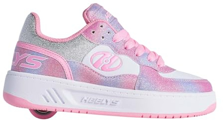 Heelys Girls Rezerve Low Sneaker, Pink, 5 UK