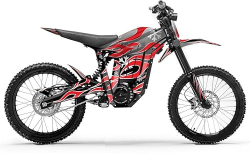 MXP Graphics Aufkleber-Set, passend für Talaria Dirt Bike Sting R Graphics 6.0 8.0 (mit Frontplatte, Talaria-Gabel) (blau)