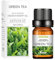 10ml ätherische öle, Aromatherapy naturrein Wasserlösliches Öl Aromatherapie Geeignet für Luftbefeuchter, 19 Düfte zur Auswahl (L, Green Tea)